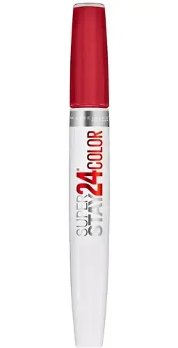 Labial Maybelline Super Stay 24 Color Larga Duración Acabado Mate Color Keep up the flame