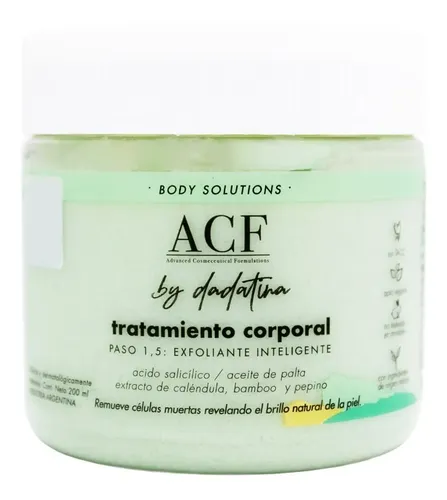 Acf By Dadatina Body Solutions Paso 1,5 Exfoliante Corporal