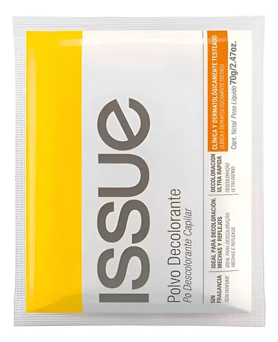 Polvo Decolorante Capilar Issue Ultra Rapida Sachet 70g