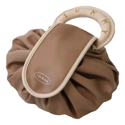 Bolsa De Maquillaje De Viaje Elegante Con Cordón P (bn) Desi Not Specified