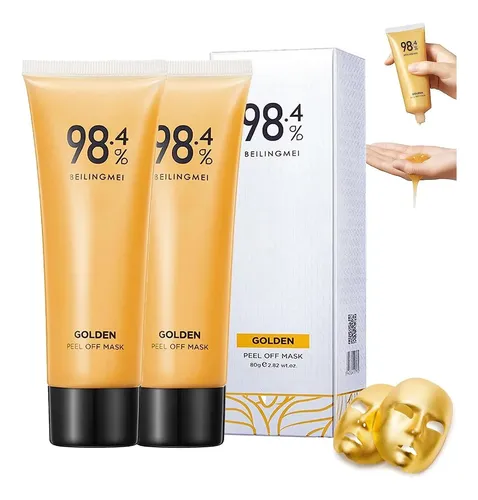 R Mascarilla Facial De Oro De 24 Quilates, Hidratante Y Elim