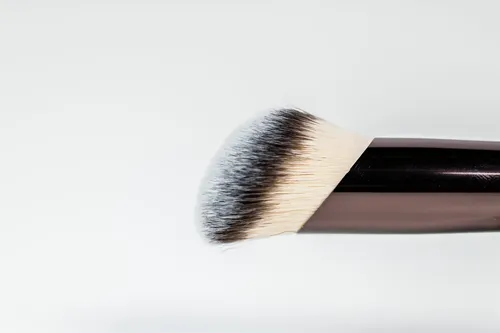 Brocha Para Contorno Rubor Pelo Natural Forma Angulado