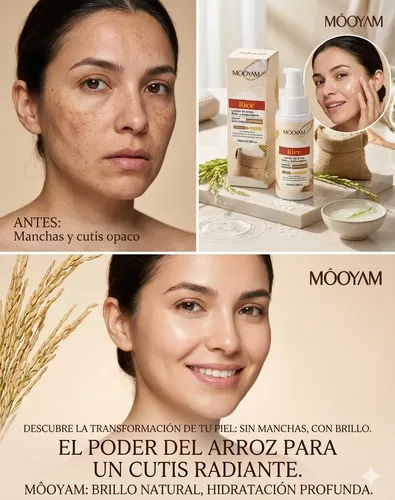 Tónico Fácial Hidratante Antioxidante De Arroz