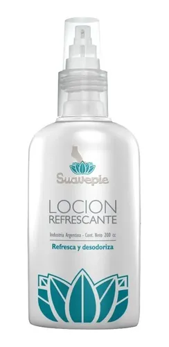 Locion Para Pies Refrescante Descongestiva Suavepie 200cc