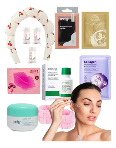 Kit Skincare Premium Rutina Cuidado Piel Grasa Anti Acne