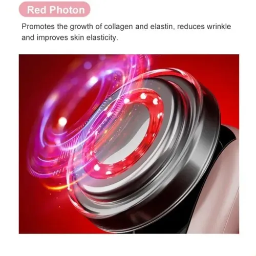 Rodillos Faciales Led Para Limpiar Y Apretar La Piel