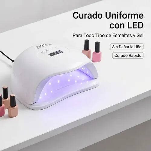 Cabina Uv Led Uñas 4 Temporizadores Pantalla Digital Tactil