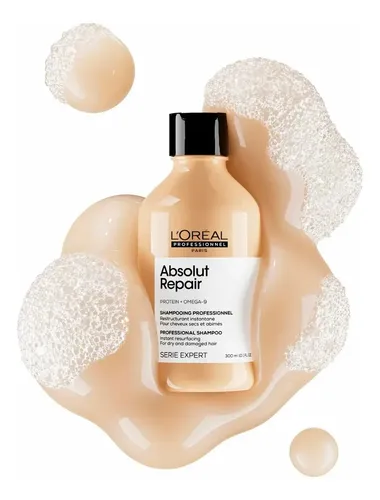 L’oreal Professionel Shampoo Absolut Repair Gold Quinoa 300 Ml