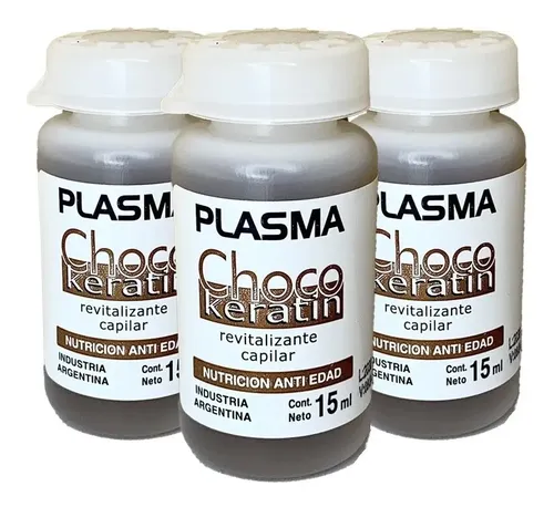Ampolla Choco Keratin Plasma 15ml X6u