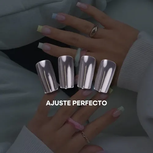 Uñas Soft Gel Forma Cuadradas Enumeradas Del 1-11 X 504 Pcs