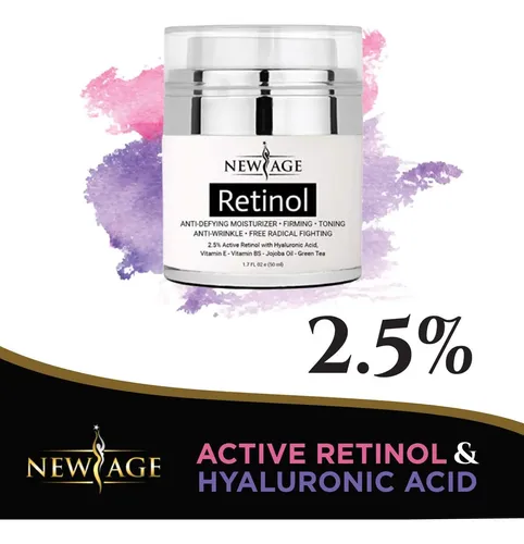 Crema Antienvejecimiento New Age Con Retinol Y Ácido