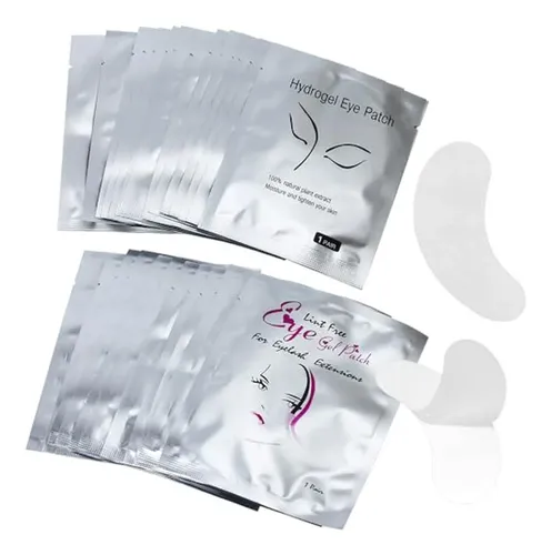 100 Pares De Almohadillas De Gel Para Extensiones De Pestaña