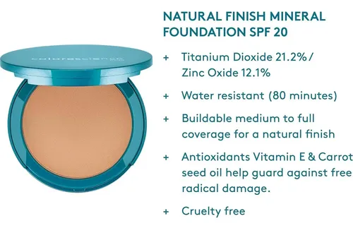 Base De Maquillaje Colorescience Spf 20 Tan Natural