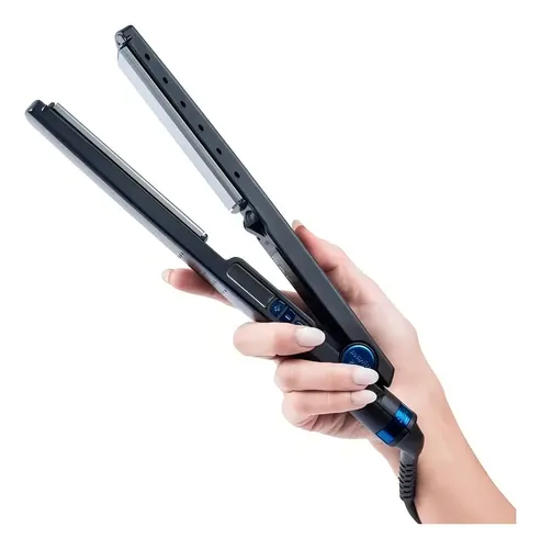 Kit Secador + Planchita Black Babylisspro Doble Voltaje Color Negro