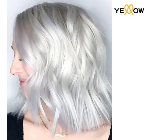 Polvo Decolorante Blanco Yellow By Alfaparf aclara Hasta 9 Tonos