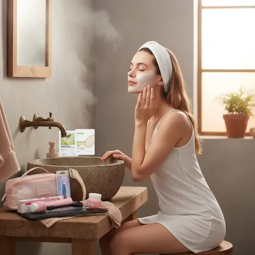 Kit Skincare Facial Completo Con Neceser Y Accesorios