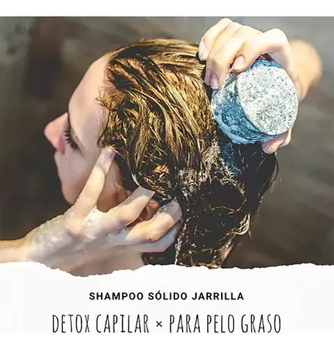 Shampoo Sólido Natural Vegano Jarilla 110gr – Detox Capilar The Mash Store