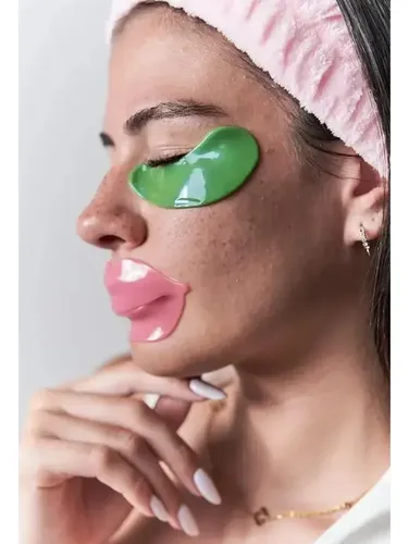 Mely Mascarillas D Labios + Parches Contorno De Ojos Skicare Tipo de piel Alga/ Cereza