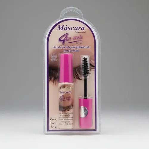 *rimel Mascara Pestañas Clásico Negro Prosa 4 En 1@