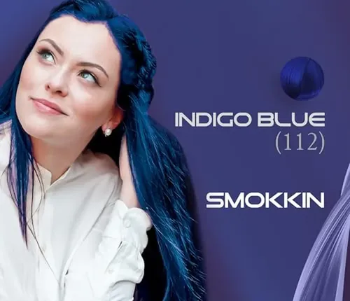 Tinte Semipermanente Para Cabello Smokkin 112 Indigo Blue In