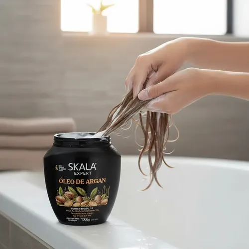 Máscara Capilar Vegana Oleo De Argan Expert X1kg Skala