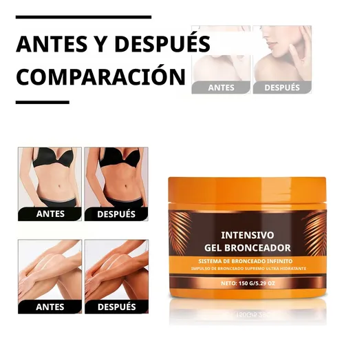 Gel Bronceador Intensivo Hidratante No Graso 150g