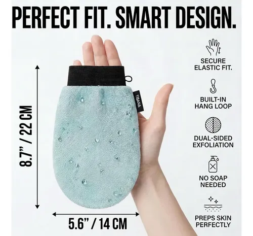 Guante Exfoliante Doble Cara Tisana 1 Pieza