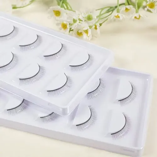 Pestañas Postizas Suaves Naturales 5 Pares Maquillaje Diario