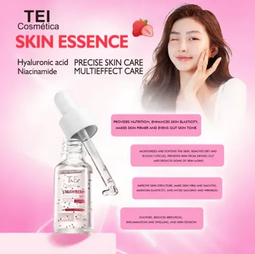 Serum Facial Tei Acido Hialuronico Niacinamida Frutilla