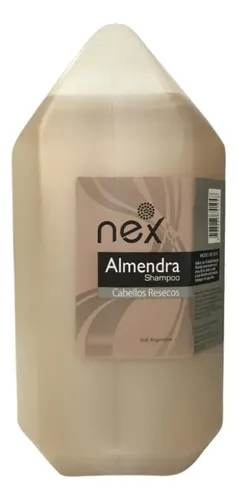 Shampoo Almendras Para Cabellos Resecos Bidon X 2lt Nex