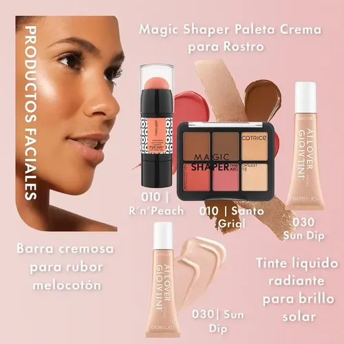 Set De Maquillaje Completo Catrice Sun Glower Combo 7u