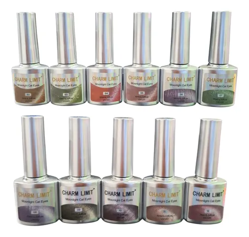 Esmalte Semipermanente Charm Limit 7ml Efecto Ojo De Gato