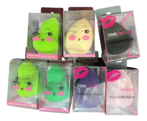Esponja De Maquillaje X Unidad Surtidas Al Mayor