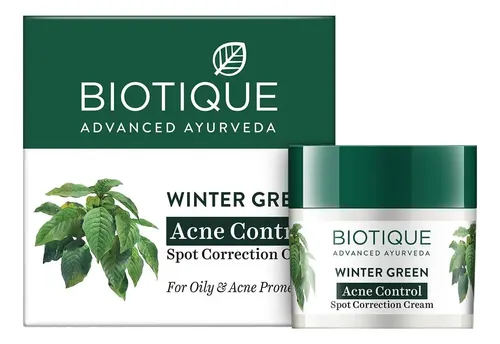 Crema Antiacné Biotique Winter Green 15 G
