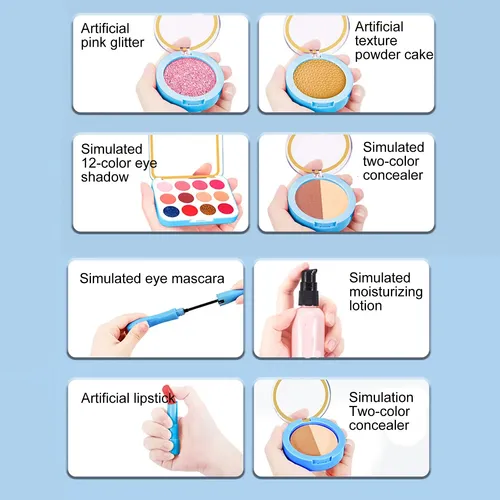 Set De Maquillaje Doméstico Simulado En U 7004