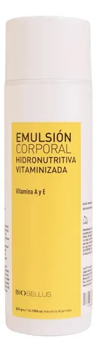 Emulsion Hidronutritiva Vitaminizada X 200 Ml – Biobellus Tipo De Envase Frasco