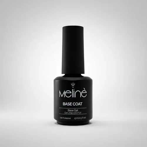 Meline Esmalte Base Coat Semipermanente Gel Led/uv