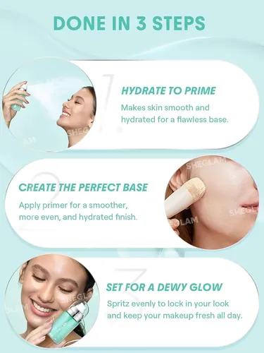 Sheglam Good Grip Hydrating Prime & Set Spray Oil Control…