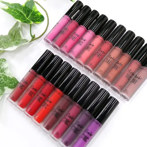 Labial Líquido Rude Cosmetics Notorious Rich Larga Duración Color Wicked Thoughts