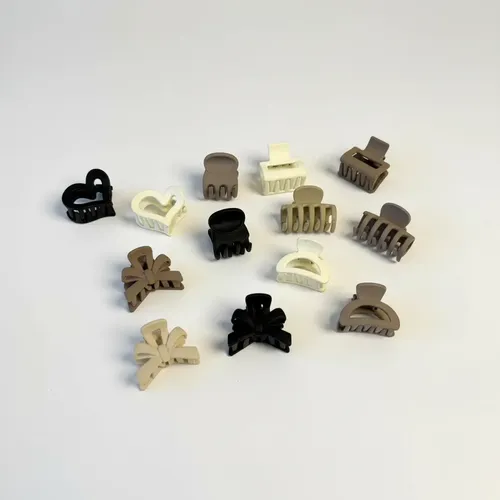 60 Mini Broches Pinzas Para Pelo Cabello Importados X Mayor