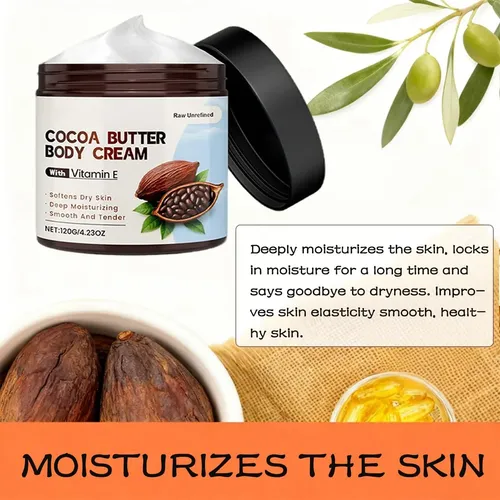 Body Butter Creamy Moisturizer For Long-lasting Moisture &
