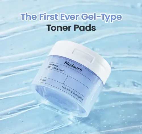 Biodance Hydro Cera-nol Gel Toner Pads 60p(+6p) Todo Tipo De Piel Día/noche