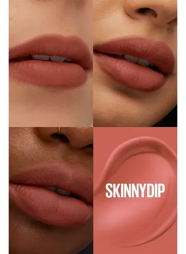 Labial Líquido Tinta Maybelline Teddy Tint 15 Skinny Dip