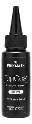 Pink Mask Semipermanente Reffill 002 Top Coat 60ml Color Transparente