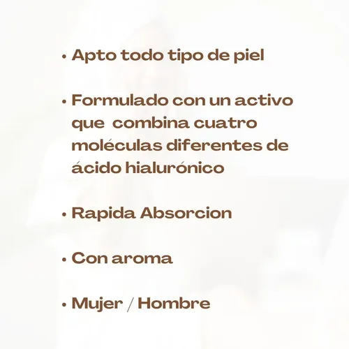 Serum Hialuronico 4d Antiage Arrugas Efecto Relleno Lidherma