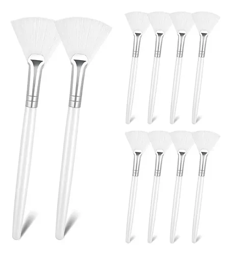 Brochas De Ventilador Para Rostro, Máscara Facial, Set Mzgj