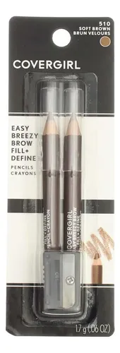Delineador Y Perfilador De Cejas Covergirl, Marrón Suave