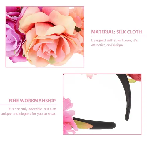 Accesorio Para El Pelo De Imitación De Rosa Hawaiana, 1 &uf