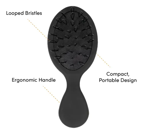 Cepillo Para Cabello The Hair Shop Mini Loop Negro Profesion