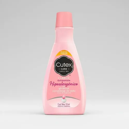 Cutex Quitaesmalte Hipoalergenico Glicerina 100ml X 24uds